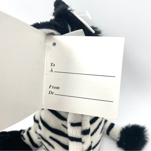 Lovable Huggable Zebra Plush - Picture 10 of 12